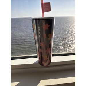 STARBUCKS CHERRY BLOSSOM SPRING 2025 METAL TUMBLER 24FL. OZ.